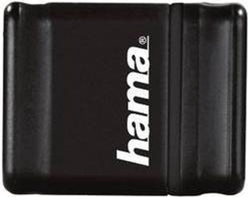 Hama Smartly USB 2.0 16GB black USB flash drive USB Type-A Zwart