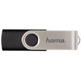 Hama 16GB USB 2.0 USB flash drive USB Type-A Zwart, Zilver