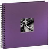 Hama Fine Art Spiral Album, purple, 34x32/50, Violett, 10 x 15, 13 x 18, 340 mm, 320 mm