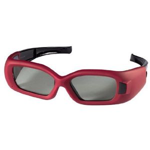 Hama 3D-vlinderbril voor Samsung 3D-tv's rood