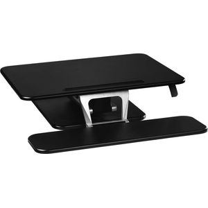 Hama Opzetstuk voor zit-sta-werkplek, S (68,0 x 52,0 cm), zwart