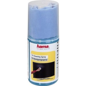 Hama 00095878 computerreinigingskit LCD/TFT/Plasma Spray & droge doekjes voor apparatuurreiniging 200 ml