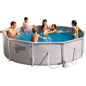 Bestway Opzetzwembad Summer Waves  - ø 305 cm Metal Frame Pool