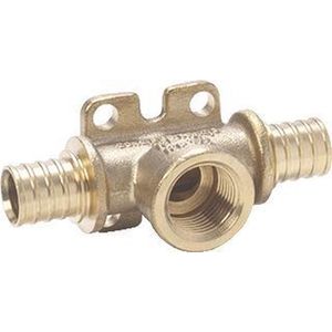 Rehau Rautitan LX schuif T-stuk schroefbus opbouw 20x1/2"x20mm