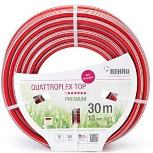 REHAU Premium tuinslang Quattroflex Top 13 mm, 1/2 inch 13 Mm / 1/2 inch X 30 Meter