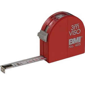 BMI Rolbandmaat | lengte 3 m | breedte 16 mm | EG II polyamide controlevenster | 1 stuk - 405341020 - 405341020