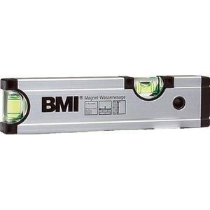 BMI Waterpas | 20 cm | aluminium zilver | ± 0,5mm/m met magneet | 1 stuk - 692020M 692020M