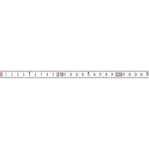 BMI 357004001RNL-SK Meetlint 1 m Staal