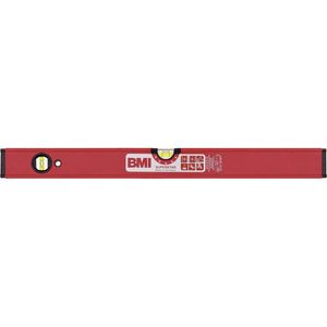 BMI Waterpas | 40 cm | aluminium rood | ± 0,5 mm/m met magneet | 1 stuk - 696040 PM 696040 PM