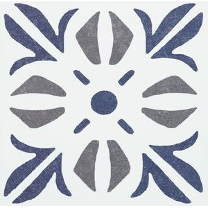 d-c-fix Set van 6 wandtegels zelfklevend Cubia Blue - PVC vinyl tegels klein 15 cm x 15 cm
