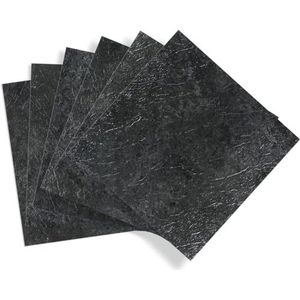 d-c-fix Dark Slate Classic PVC vloertegels zelfklevend vinyl vloerbedekking renovatie 30,5 cm x 30,5 cm x 1,2 mm 1 set = 11 stuks = 1 m²