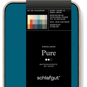 ZUIVER Hoeslaken - Biologisch Katoen - Zacht - Ademend - Antipilling