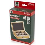 Metabo 631039000 Freesset 15-delig - 8mm Schacht In Kist