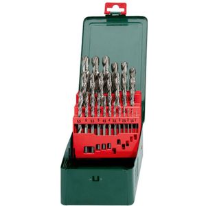 Metabo 627154000 25 delige metaalborenset in cassette