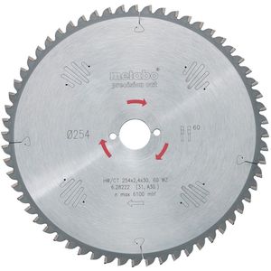 Metabo - Precision Cut - Cirkelzaagblad - 315 X 30 X 48T - Hout / MDF