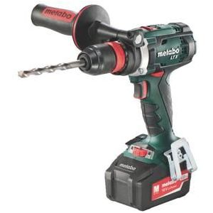 Metabo Accuboormachine BS 18 LTX Quick (602193650) 18V 2x Li-Ion; oplader ASC 55; metaBOX 145 L, type accupack: Li-Ion, accuspanning: 18 V, accucapaci