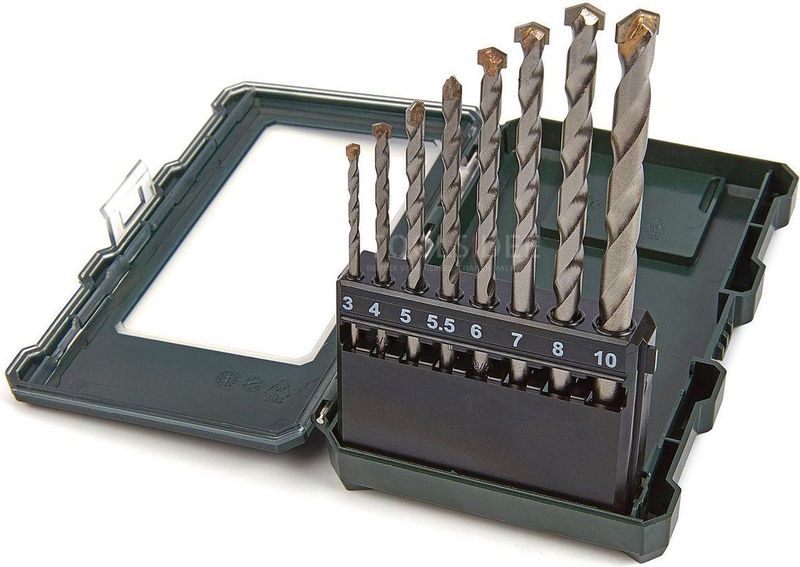 Metabo - 626706000 - Steenboren Set - 8 Delig - Kunststof Cassette