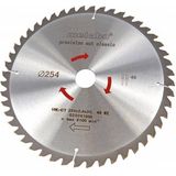 Metabo 628061000 Precision Cut Cirkelzaagblad - 254 X 30 X 48T - Hout