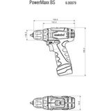 Metabo Boorschroefmachine Powermaxx BS 1x2Ah met LC40 oplader