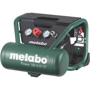 Metabo Power 180-5 W OF Compressor - 1100W - 8 Bar - 5L - 75 L/Min