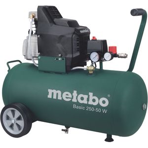 Metabo Basic 250-50 W Pneumatische compressor 50 l 8 bar