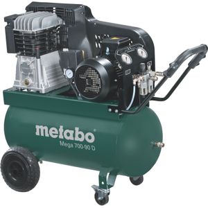 Metabo Mega 700-90 D Pneumatische compressor 90 l 11 bar