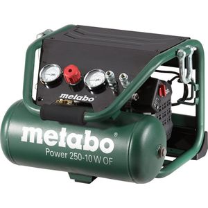 Metabo Power 250-10 W OF Compressor - 1500W - 10 Bar - 10L - 100 L/Min