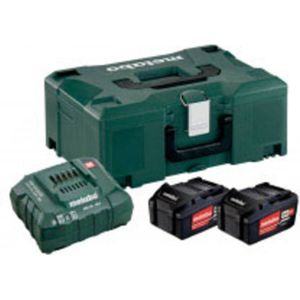 Metabo 685064000 18V Li-Ion accu starterset (2x 4.0Ah) + lader in Metaloc