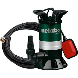 Metabo Dompelpomp PS 7500 S set - inclusief 7m afvoerslang, vlotterschakelaar, multi-adapter