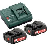 Metabo Accu Boorschroefmachine 14.4 Volt - Compact Model - Inclusief Accu's