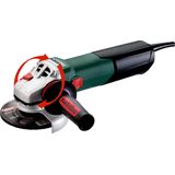 Metabo WEV 17-125 Quick 125mm 1700 Watt Haakse Slijper - Toerental Regeling - Snelspanmoer - MVT