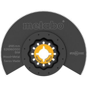 Metabo Accessoires Segment zaagblad | Hout + Metaal | BiM | 65mm | voor Multitool - 626960000