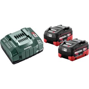 Metabo 685122000 18V LiHD accu en lader (2x 5,5Ah accu)