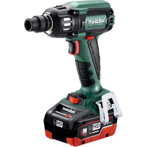 Metabo - SSW 18 LTX 400 BL - Accu Slagmoersleutel Set - 2x 5.5Ah Accu - Koolborstelloos