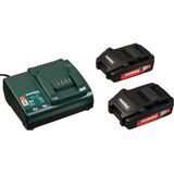 Metabo SB 18 18V Li-Ion accu klop-/boormachine set in koffer (2x 2,0Ah accu) - 48Nm