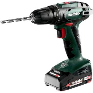 Metabo BS 18 18V Li Ion accu Boor /schroefmachine set (2xAh accu) in koffer