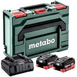 Metabo 685131000 18V LiHD Accu Starterset (2x 8,0Ah) + Lader