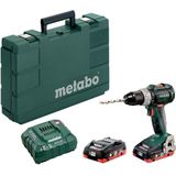 Metabo SB 18 LT BL 18V LiHD Accu Klopboor-/schroefmachine Set (2x 4,0Ah Accu) In MetaBox - Koolborstelloos
