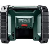Metabo R 12-18 DAB+ BT 12V / 18V Li-Ion Accu bouwradio met DAB+ en Bluetooth - werkt op netstroom & accu