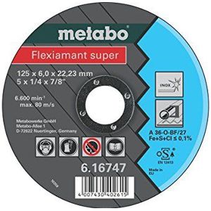 Metabo 616747000 Flexiamant Super Slijpschijf Diameter 125 Mm Boordiameter 22.23 Mm 25 Stuk(s)