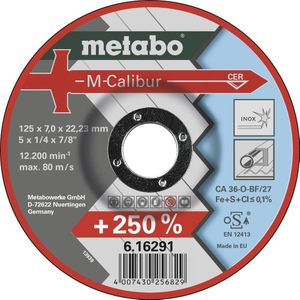 Metabo Accessoires Lamellen- schuurschijf Ø 125 mm - P60 - 10 stuks - 624277000