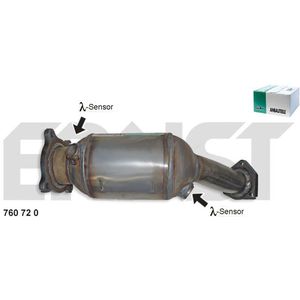 ERNST Katalysator AUDI 760720 8E0254200H,8E0254200HX,8E0254200QX