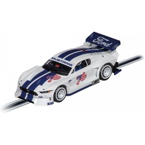 Carrera, miniatuur auto Ford Mustang GTY Nr.76 DieCast 1/32, Wit / Blauw