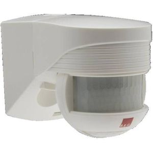 LC-Click-N 140 - Bewegingsmelder - 140° detectiebereik - 180° onderkruipbeveiliging - Mat Wit