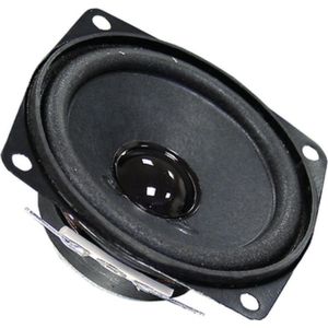 Visaton VS-FR7/4 luidspreker (bedraad, 5 W, 130 – 20000 Hz, 4 ohm, zwart)