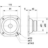 Visaton VS-FRS10WP/8B