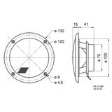 Visaton luidsprekers Full-range luidspreker zoutwaterbestendig 10 cm