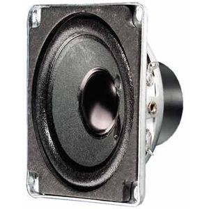 Visaton FRWS 5 SC - 8 Ohm 2 inch 5 cm Breedband-luidspreker 4 W 8 Ω Zwart Magnetisch afgeschermd