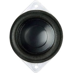 Visaton BF 45 S - 4 Ohm 1.8 inch 4.5 cm Breedband-luidspreker 4 W 4 Ω Zwart Aluminium membraan