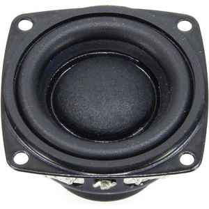 Visaton BF 37 - 4 Ohm 1.5 inch 3.7 cm Breedband-luidspreker 5 W 4 Ω Zwart